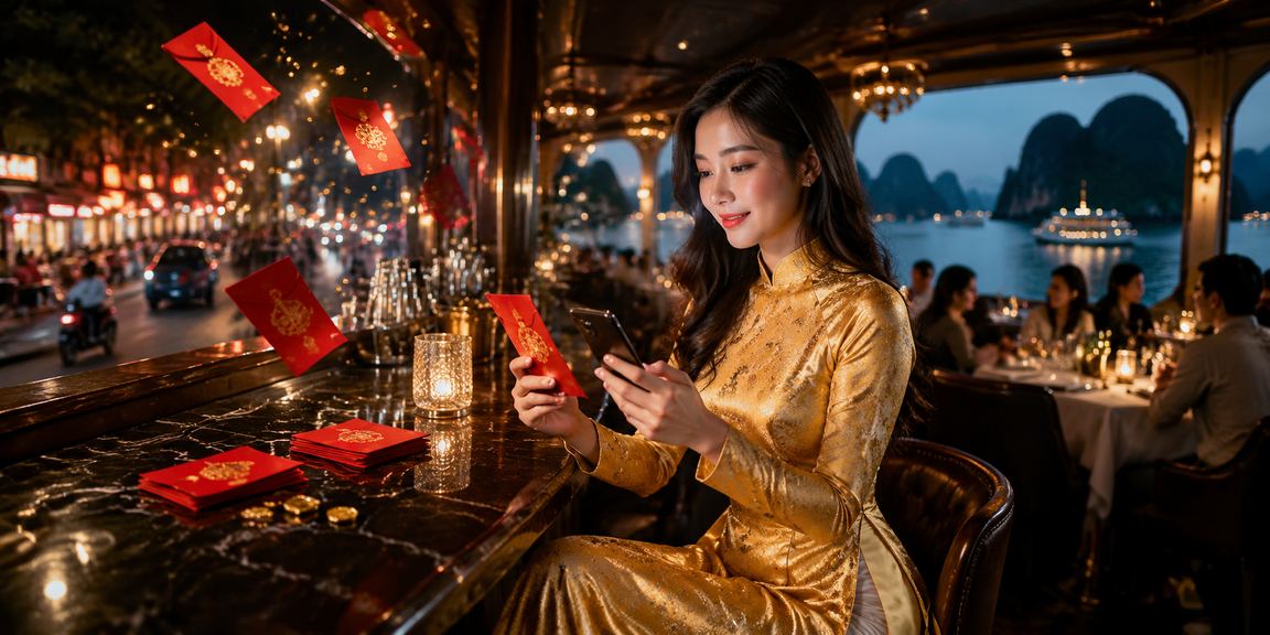 Người dùng tại Hạ Long nhận bao thư đỏ bonus trực tuyến trên ricbet