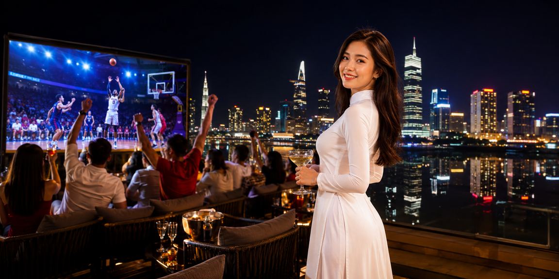 Người hâm mộ thể thao tại TP.HCM theo dõi kèo bóng rổ trên ricbet