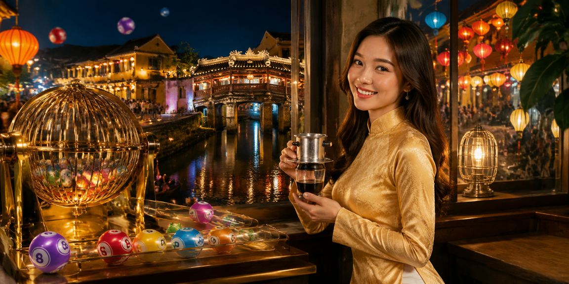 Người dùng tại Hội An chơi xổ số trực tuyến qua điện thoại vào buổi chiều